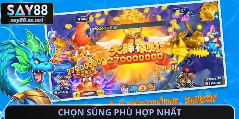 Chọn súng phù hợp nhất