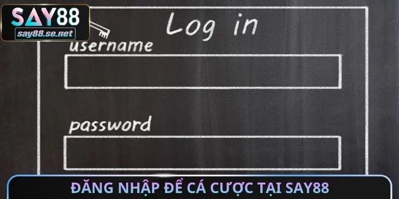 Đăng nhập để cá cược tại Say88