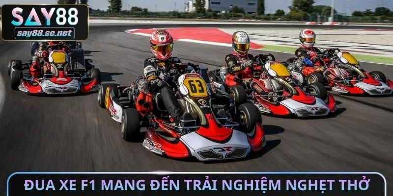 Đua xe F1 mang đến trải nghiệm nghẹt thở