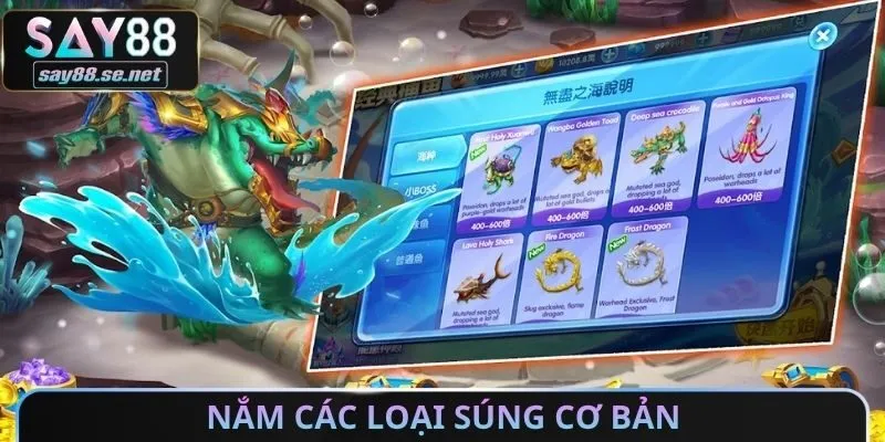 Nắm các loại súng cơ bản